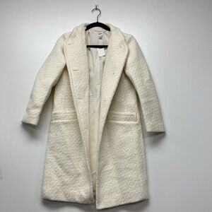 J.Crew Factory Petite Wool-Blend Coat